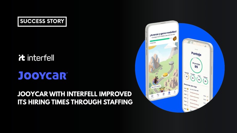 Interfell's Staffing helped Jooycar to achieve its hiring time
