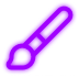 Neon lucide_brush