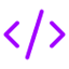 Neon lucide_code-xml