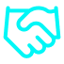 Neon lucide_handshake