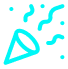 Neon lucide_party-popper