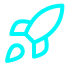 Neon lucide_rocket