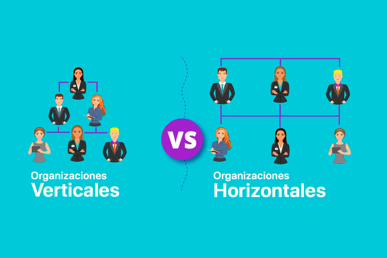 Organizaciones verticales  y horizontales