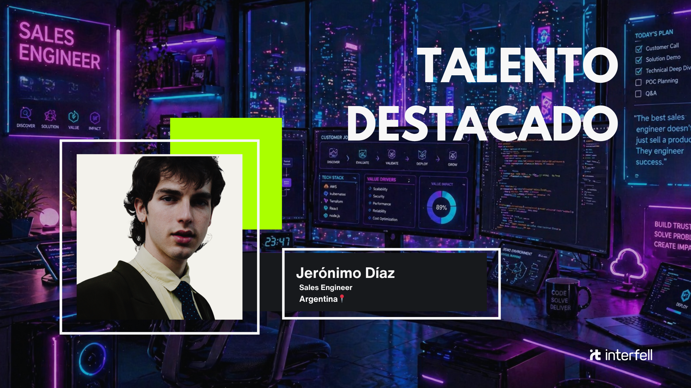 Talento Destacado - Jerónimo Díaz