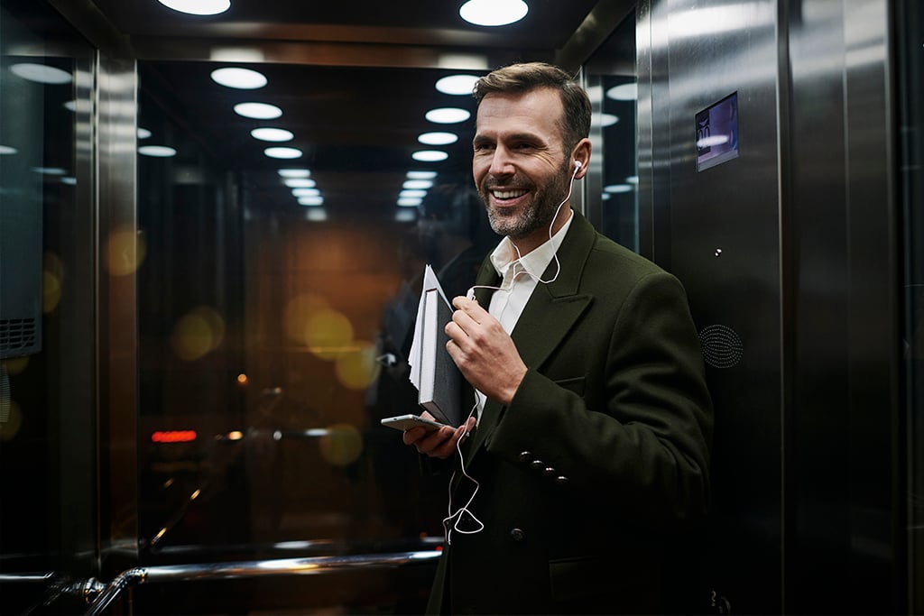 Un elevator pitch
